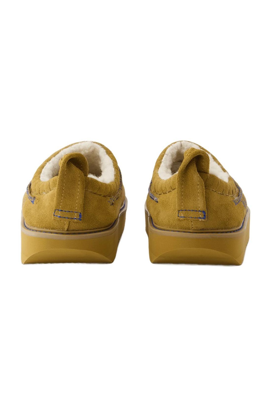 Slip On Pantoletten - Ader Error - Leder - Camel