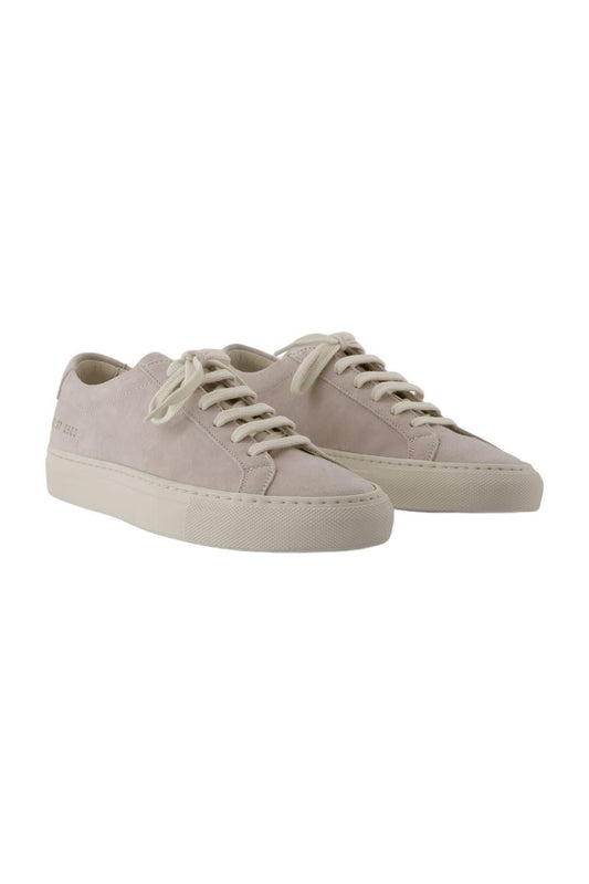 Contrast Achilles Sneakers - COMMON PROJECTS - Leder - Beige