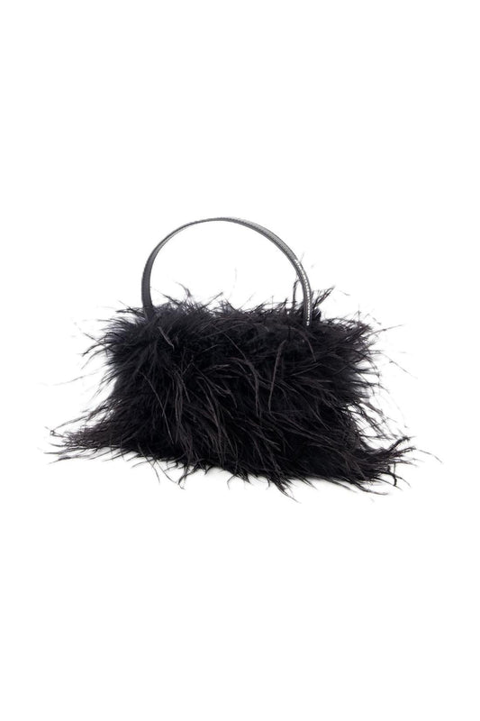Heiress Handtasche Medium - Alexander Wang - Feder - Schwarz