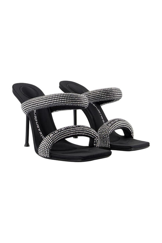 Julie Tubular Sandalen - Alexander Wang - Leder - Schwarz