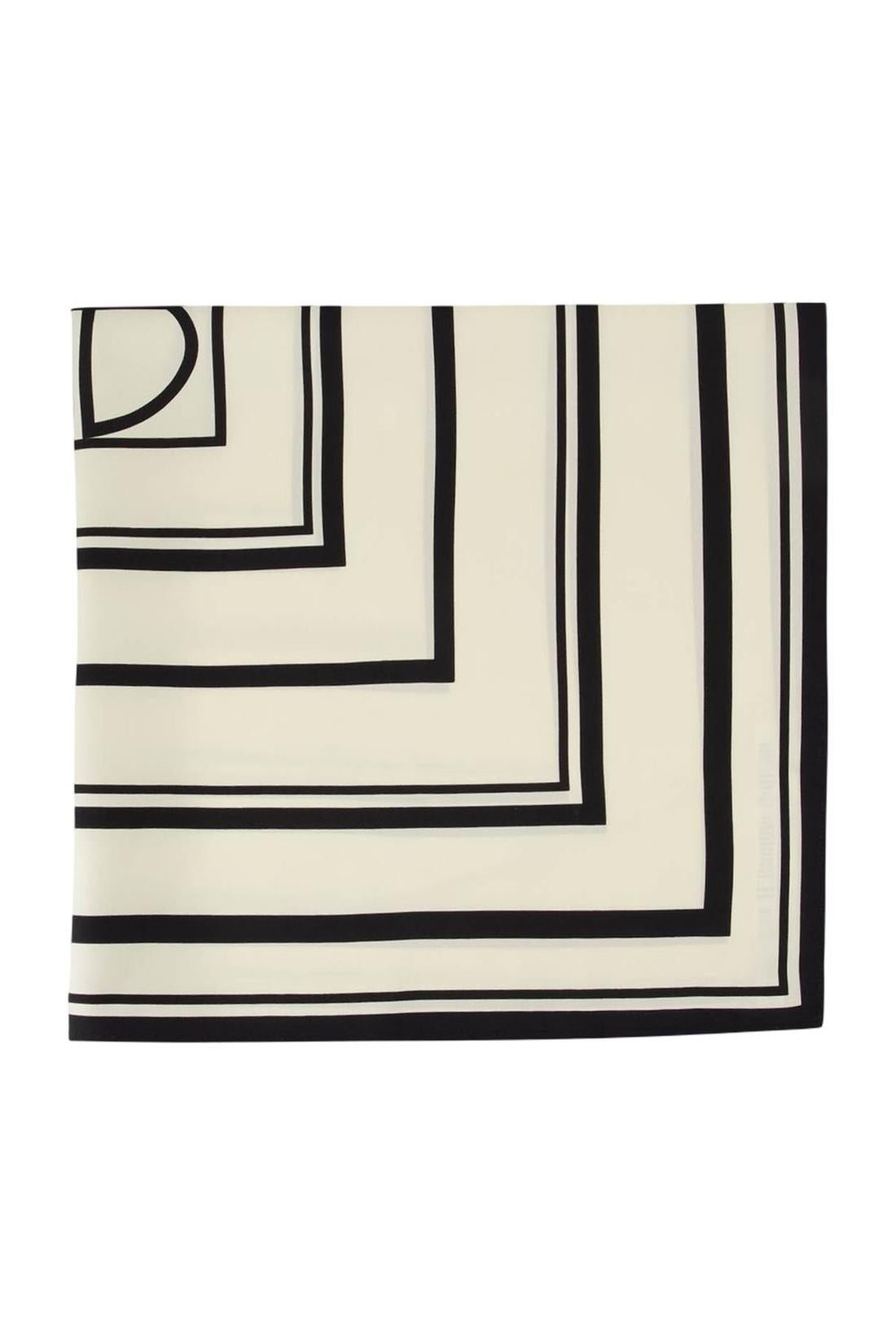 Schal York Monogram - ANINE BING - Seide - Gedruckt