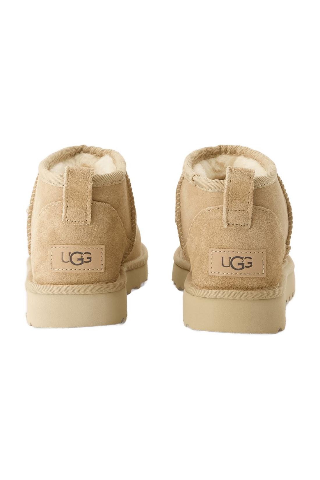 Stiefeletten W Classic Ultra Mini - UGG - Leder - Beige
