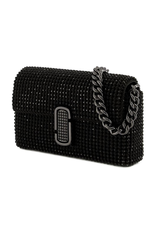 Schultertasche J Marc Mini - Marc Jacobs - Stoff - Schwarz