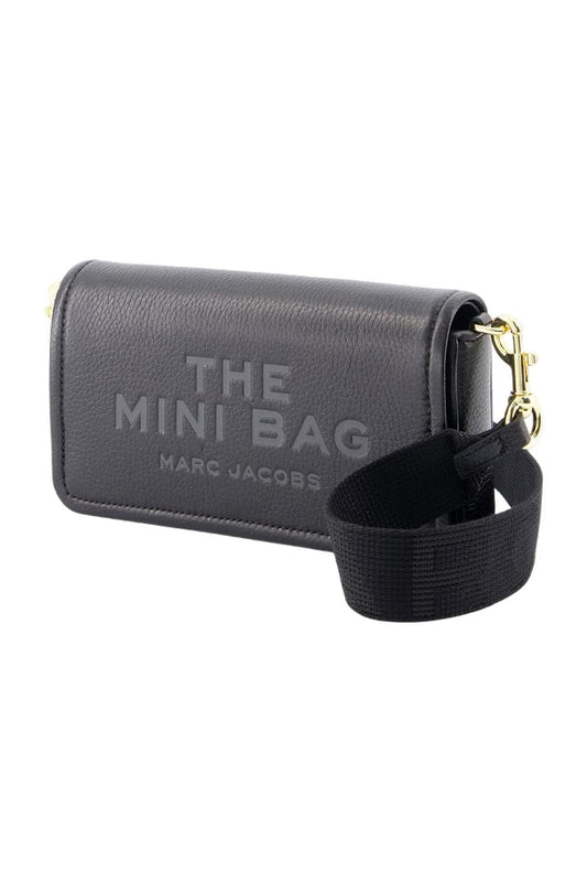 The Mini Crossbody Schultertasche - Marc Jacobs - Leder - Schwarz