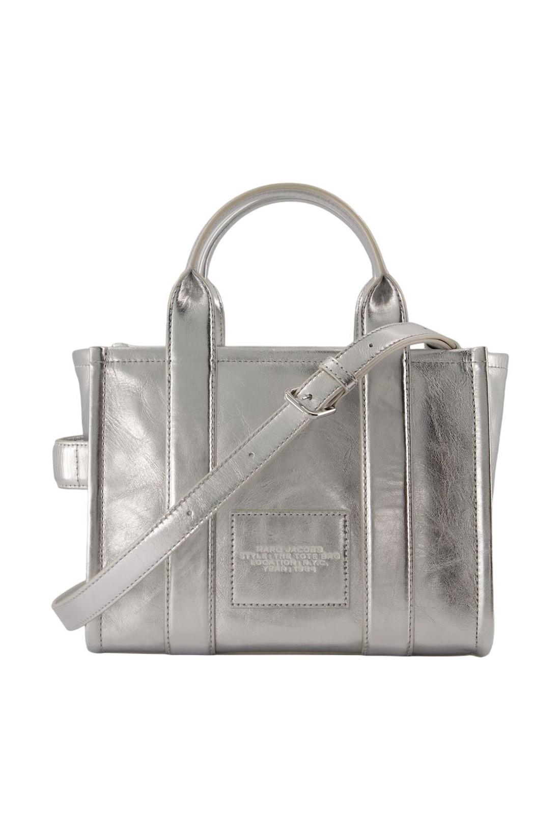 The Small Tote - Marc Jacobs - Leder - Silber