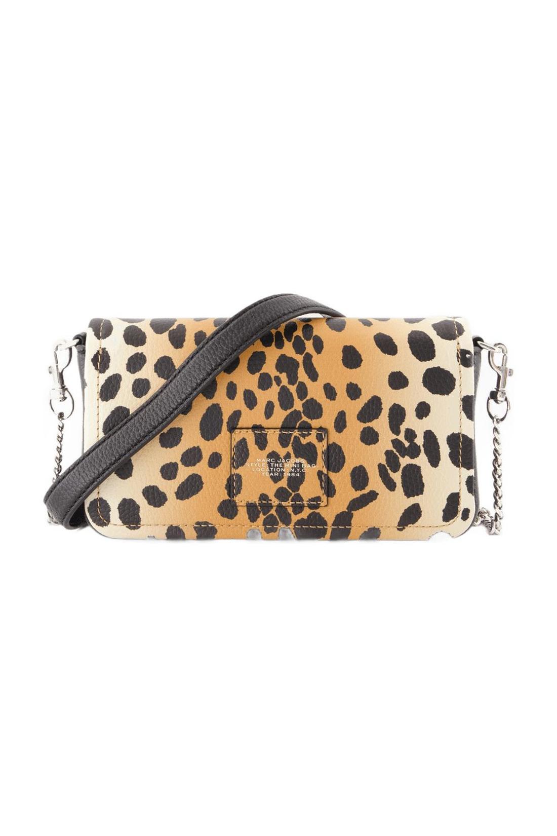 The Mini Schultertasche - Marc Jacobs - Leder - Leopard
