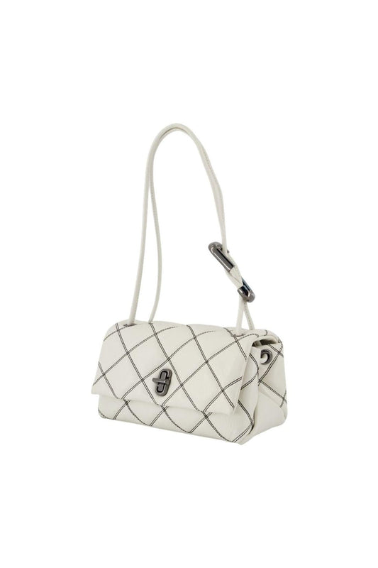 The Mini Dual Handtasche - Marc Jacobs - Leder - Weiß