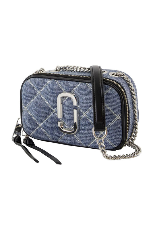 The Snapshot Schultertasche - Marc Jacobs - Baumwolle - Blau
