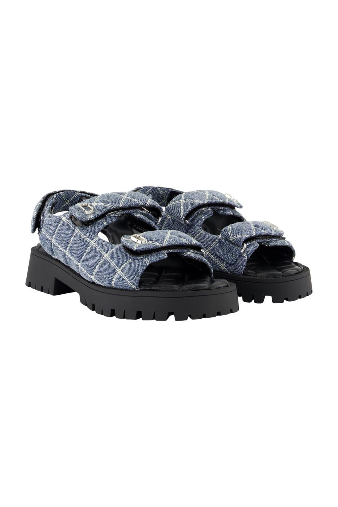 Sandalen - Marc Jacobs - Baumwolle - Blau
