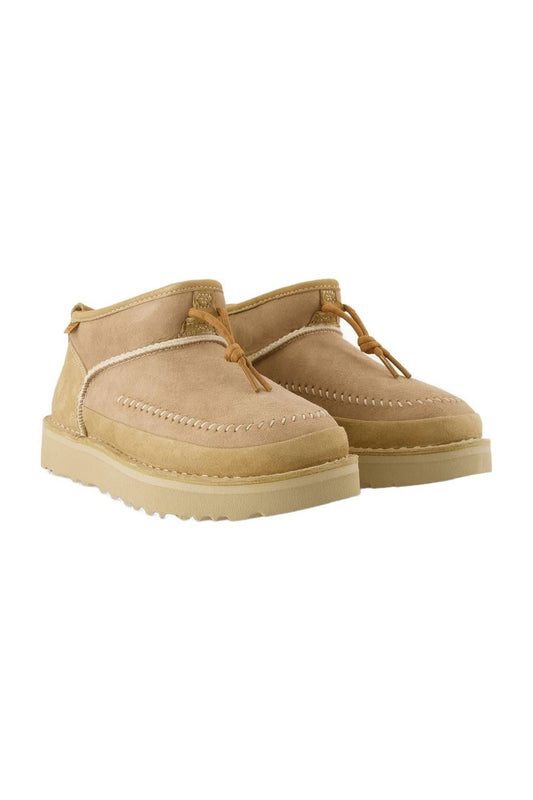 Stiefeletten W Ultra Mini Crafted Regenerate - UGG - Leder - Beige