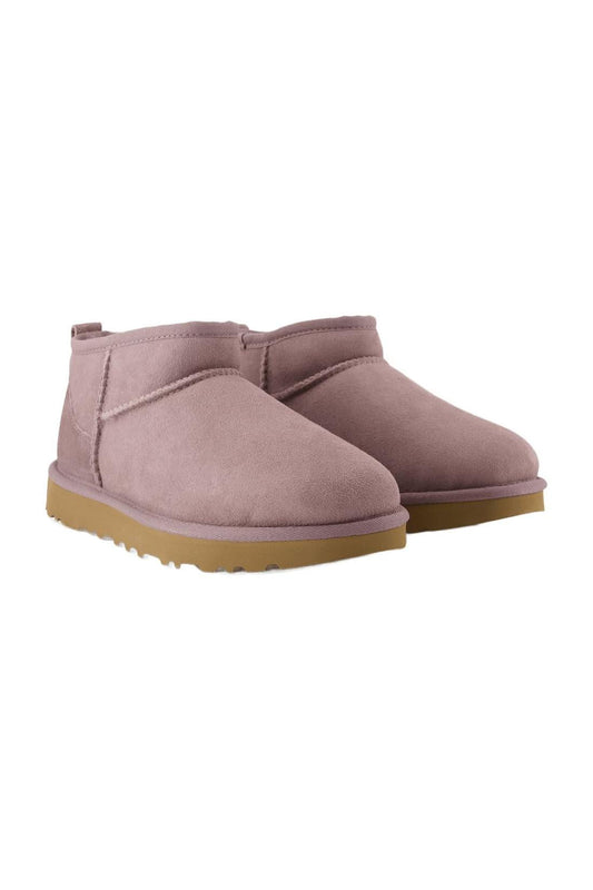 Stiefeletten W Classic Ultra Mini - UGG - Leder - Violett
