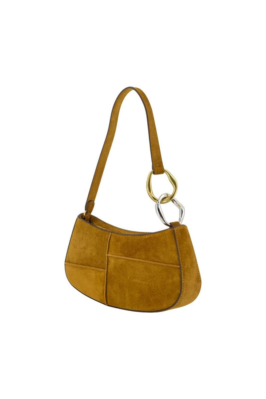 Ollie Schultertasche - Staud - Leder - Braun