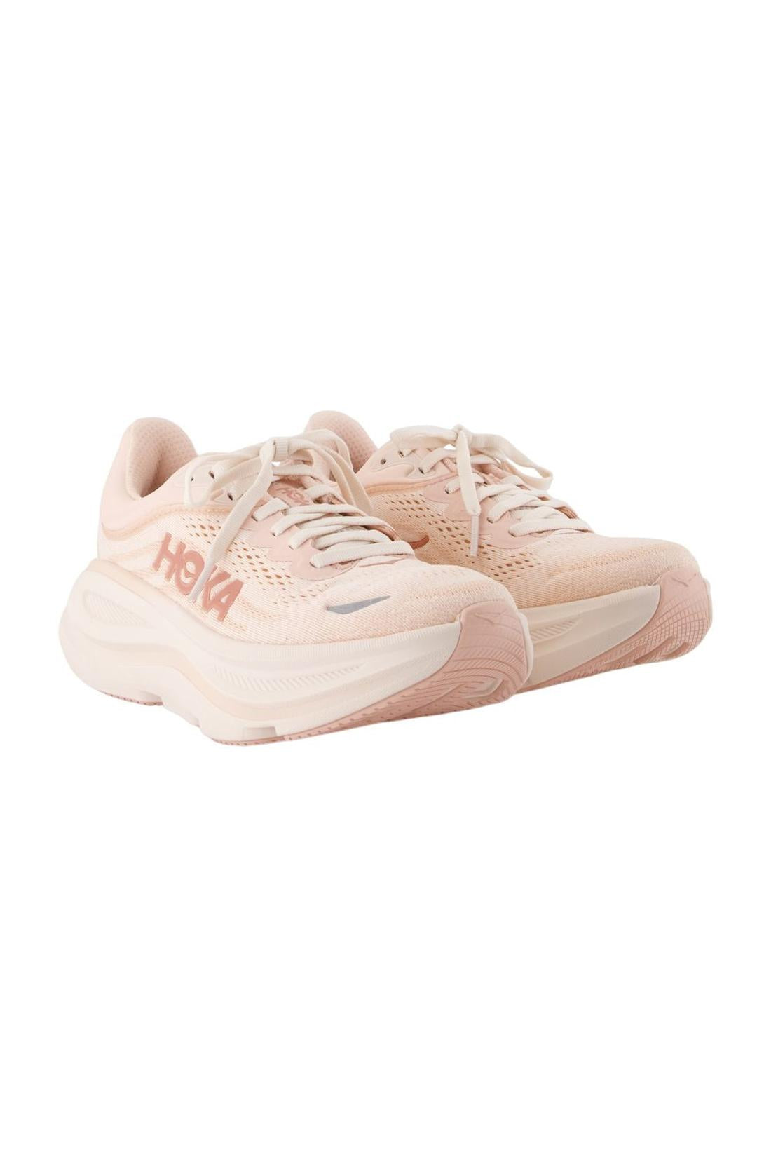 Sneakers W Bondi 9 - Hoka - Mesh - Rosa
