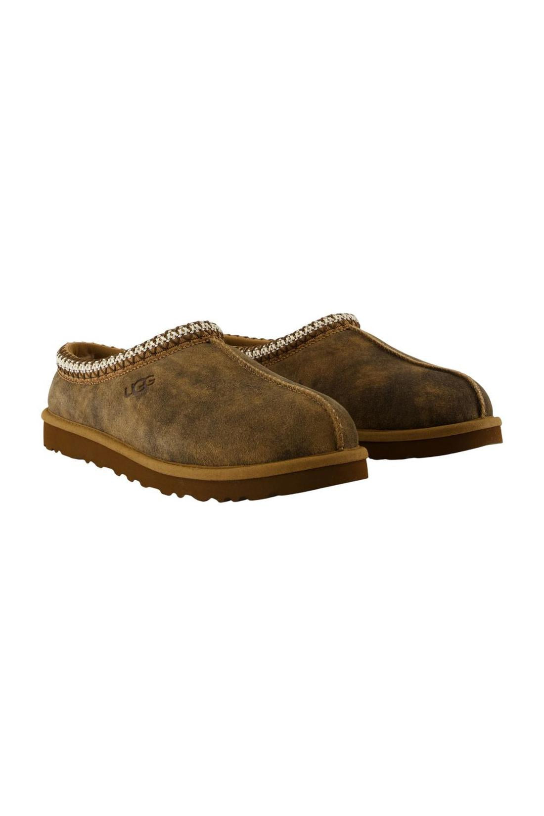 Tasman Baxter Pantoletten - UGG - Leder - Braun