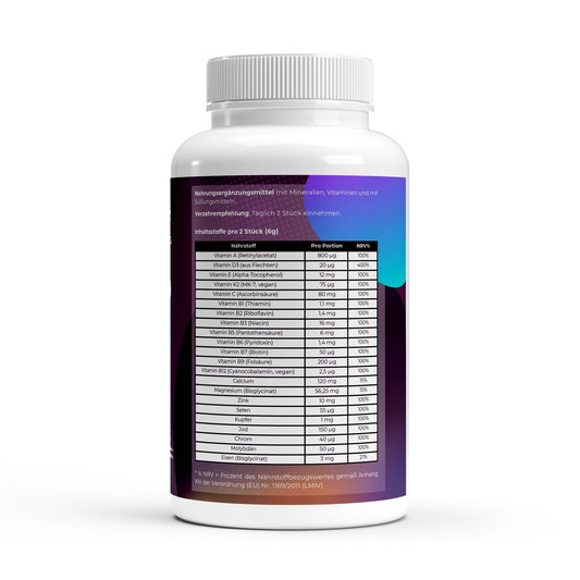 Premium Multivitamin + Mineral Gummies - 60 Stk.