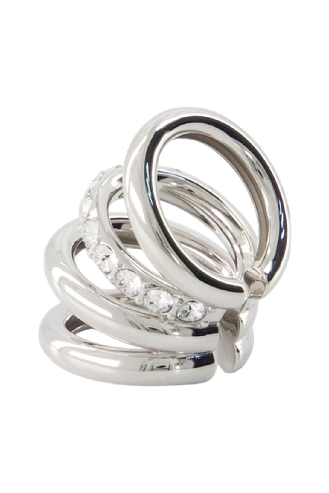 Ohrringe - Rabanne - Metall - Silber