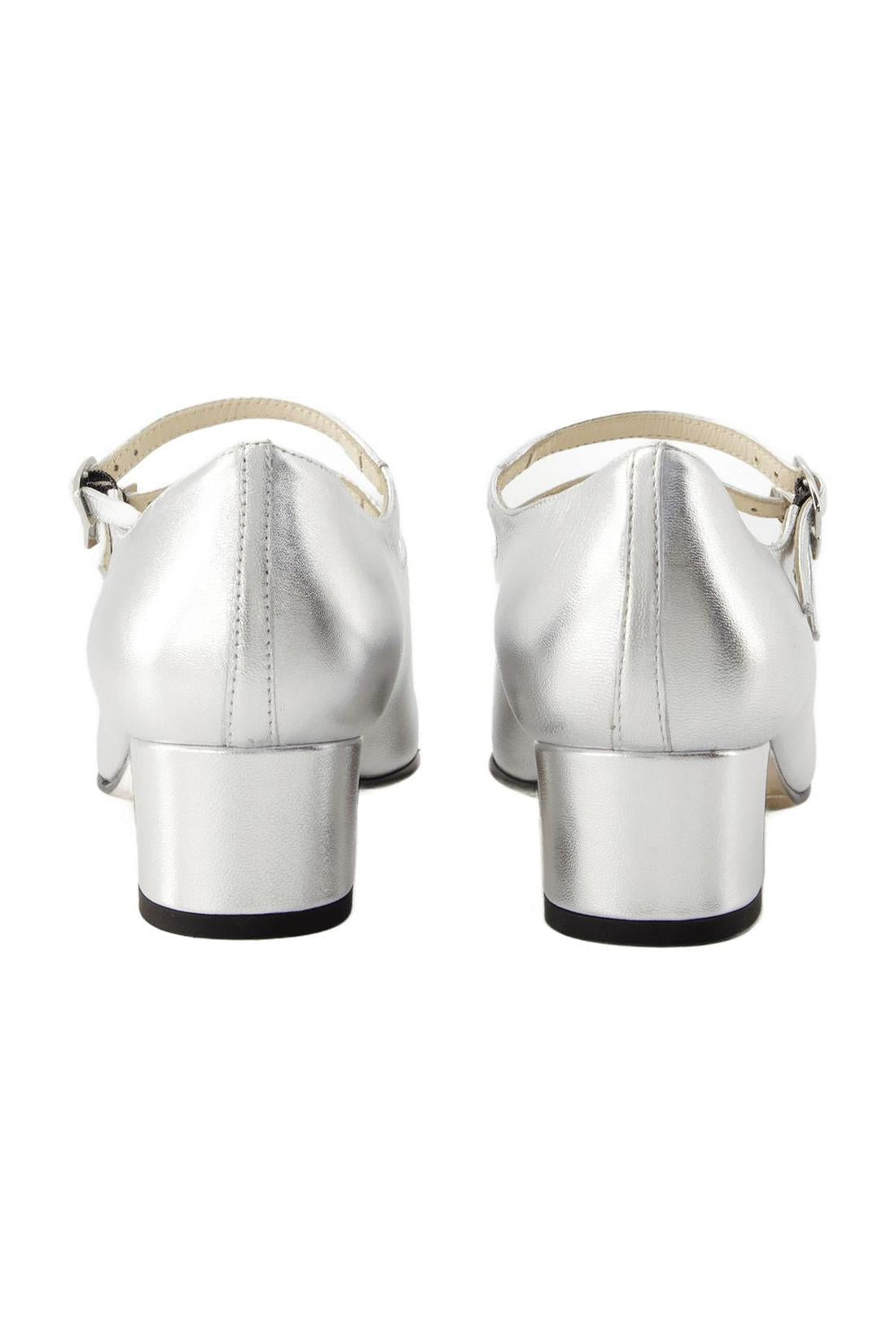Kina Pumps - Carel - Leder - Silber