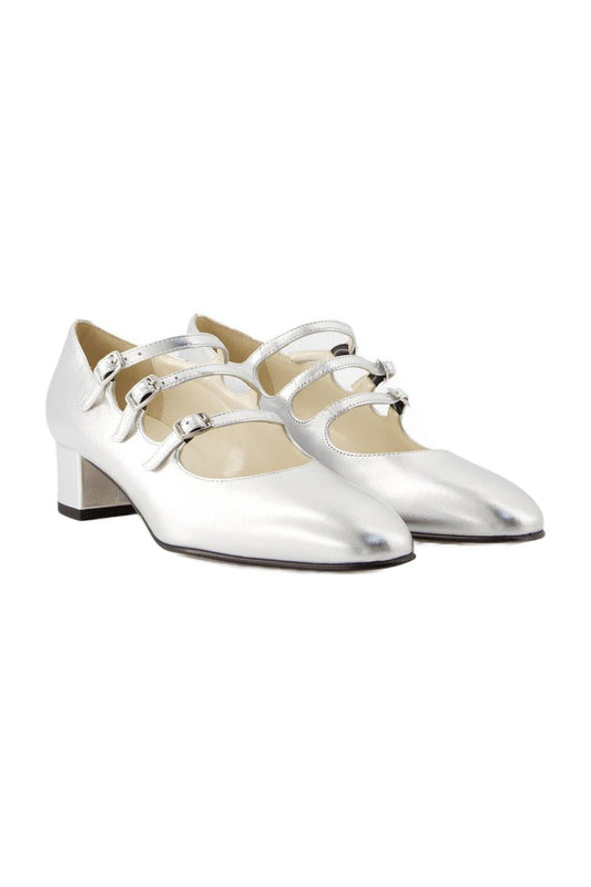 Kina Pumps - Carel - Leder - Silber