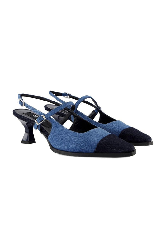 Pumps Cecile - Carel - Baumwolle - Blau