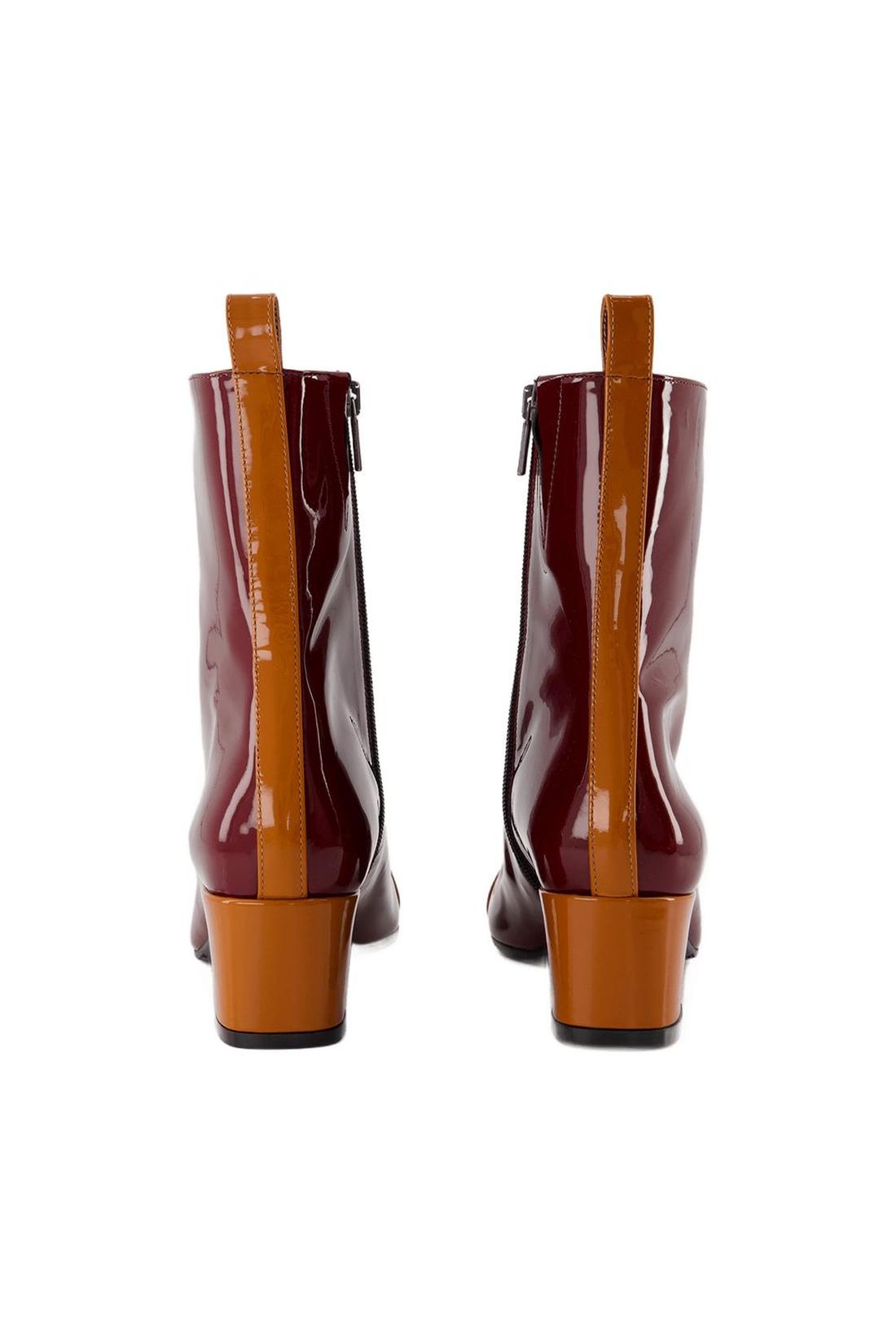 Stiefel Audrey - Carel - Patent Leather - Camel