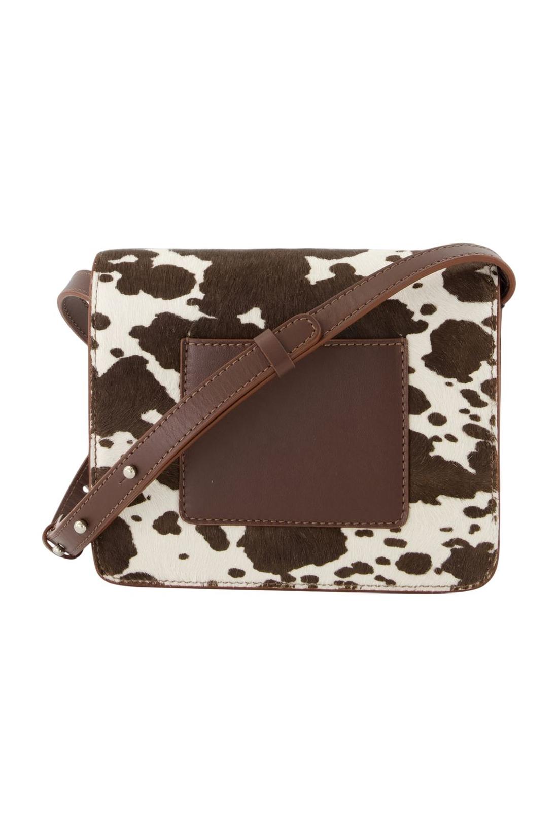 Michelle 25 Schultertasche - Carel - Leder - Weiß