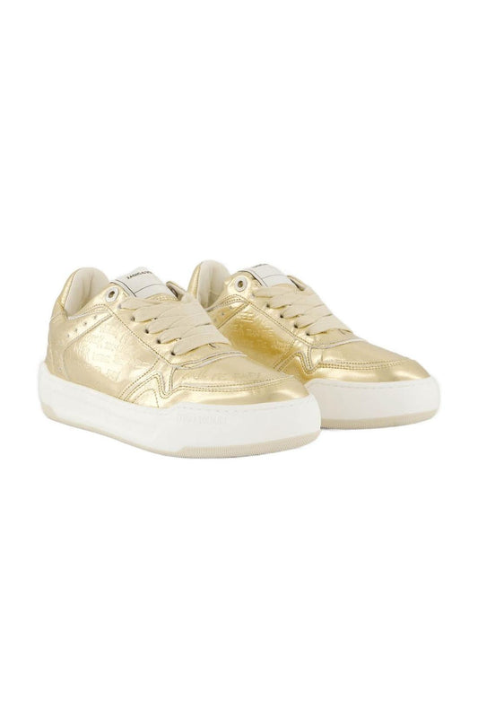 Wings Sneakers - Zadig & Voltaire - Leder - Gold