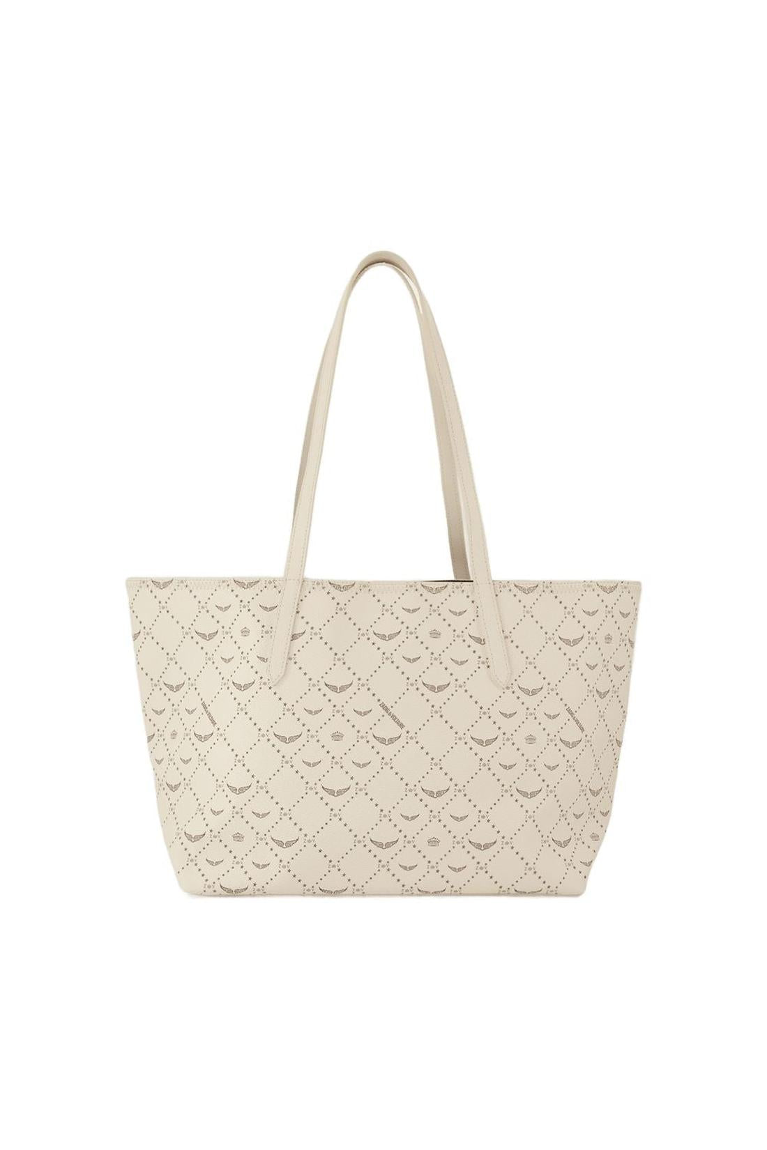 Cabas Z Shopper Monogram - Zadig & Voltaire - Synthetik - Weiß