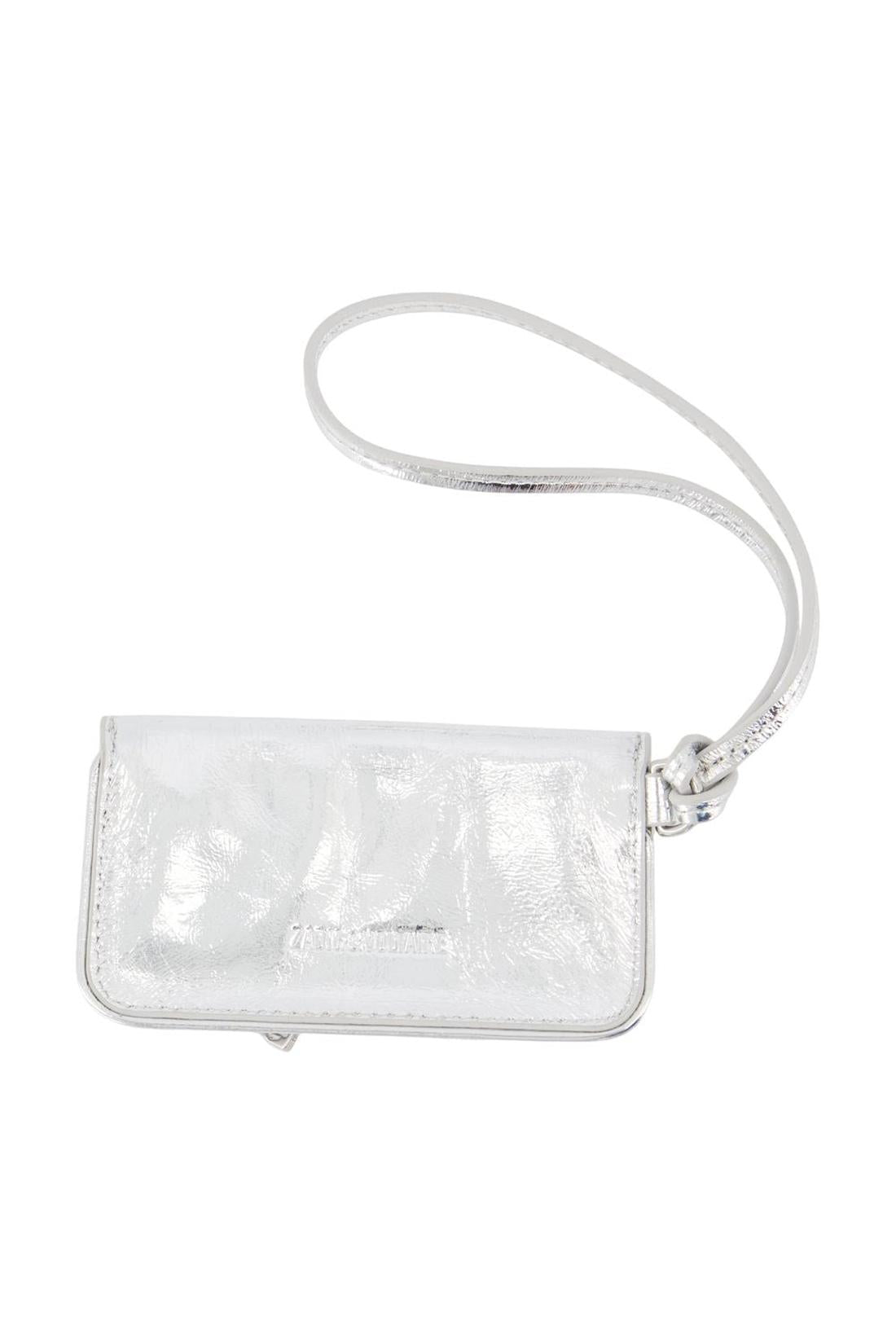 Rock Keyring Kartenhalter - Zadig & Voltaire - Leder - Silber