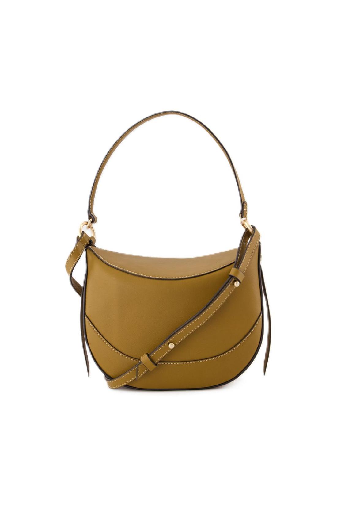 Mini Daily Bag Schultertasche - Vanessa Bruno - Leder - Braun