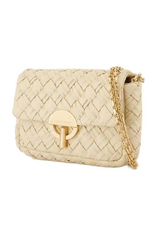 Moon Handtasche - Vanessa Bruno - Leder - Beige