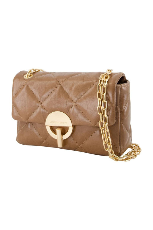 Moon Medium Schultertasche - Vanessa Bruno - Leder - Braun