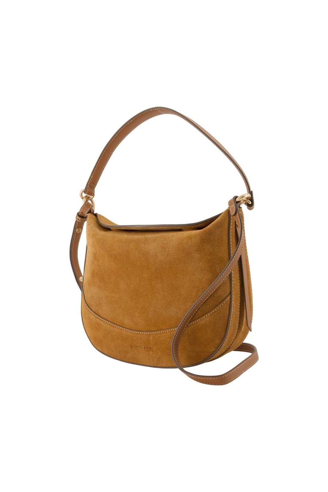 Daily Mm Schultertasche - Vanessa Bruno - Leder - Braun