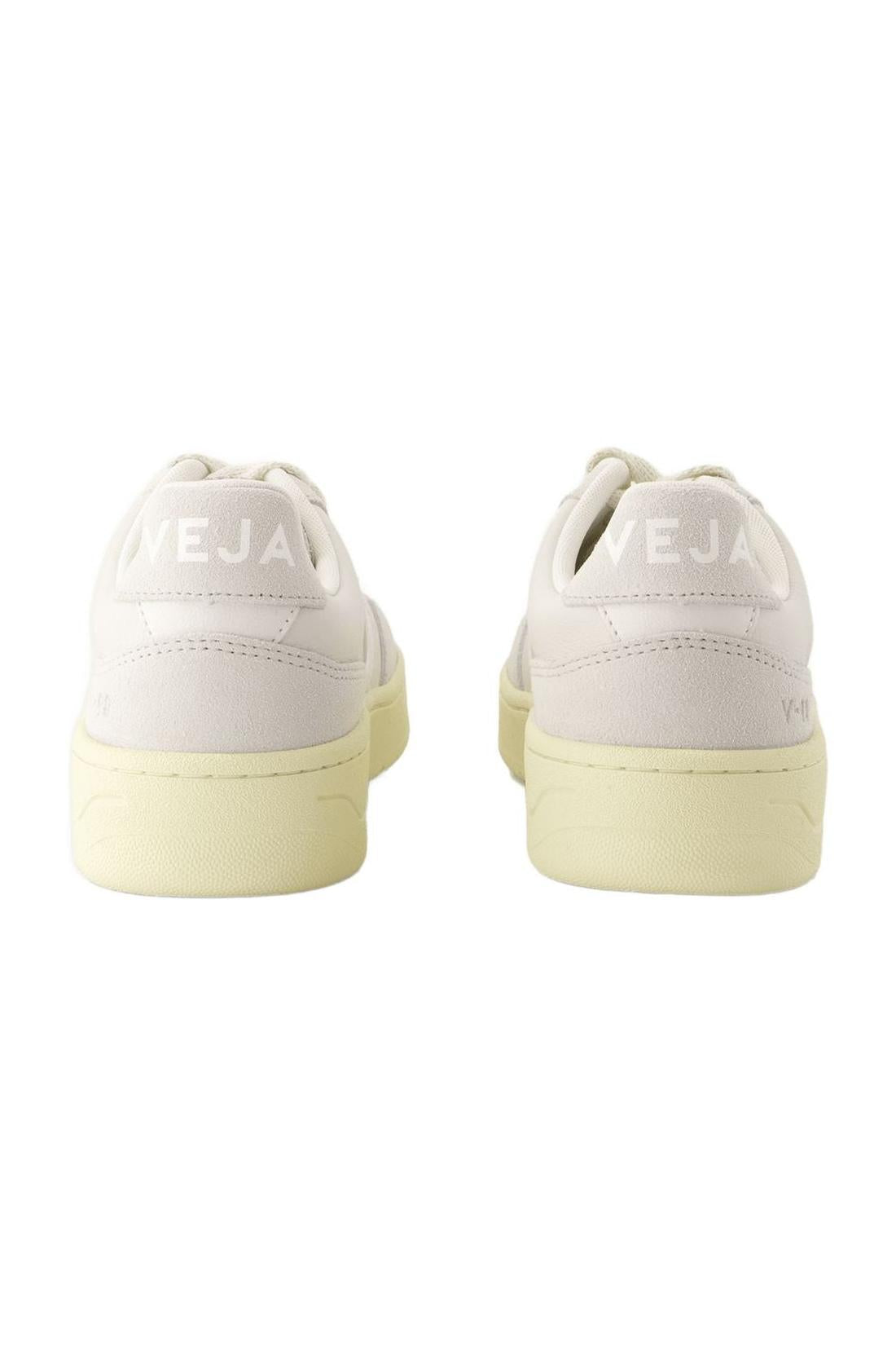 Sneakers V-90 - Veja - Leder - Weiß