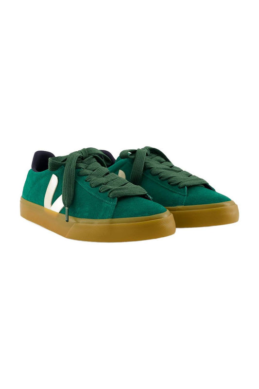 Sneakers Campo Bold - Veja - Leder - Grün