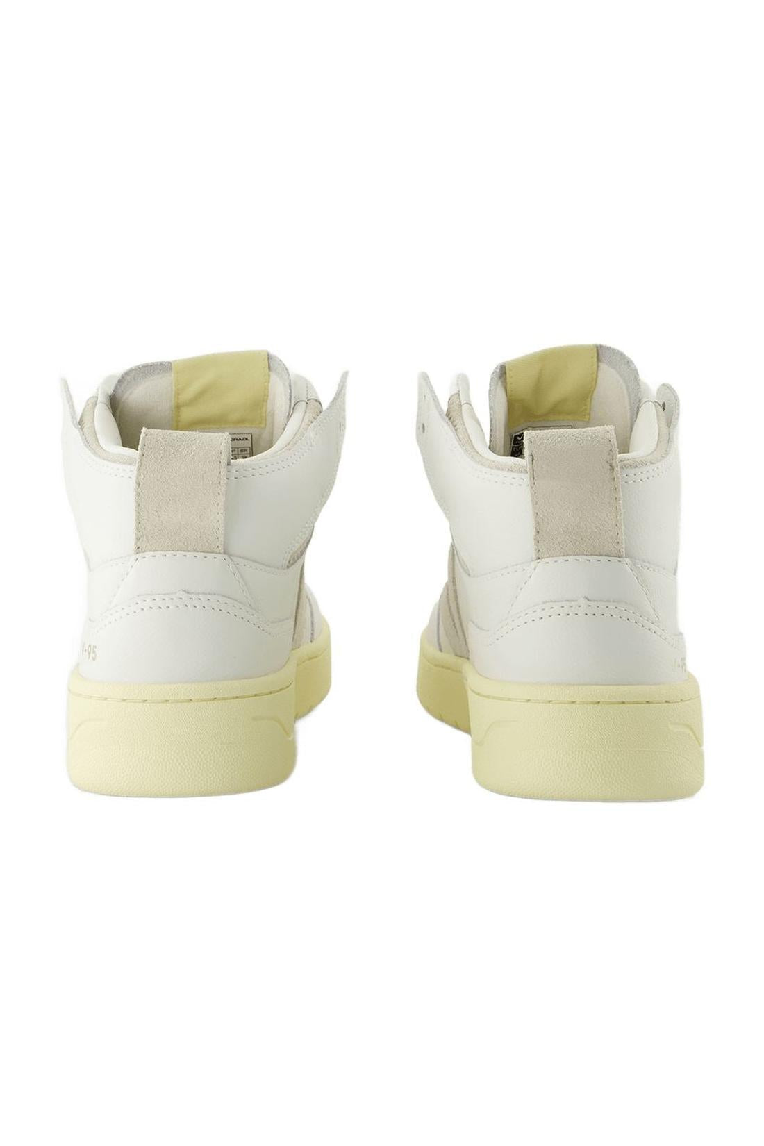 Sneakers V-95 - Veja - Leder - Weiß