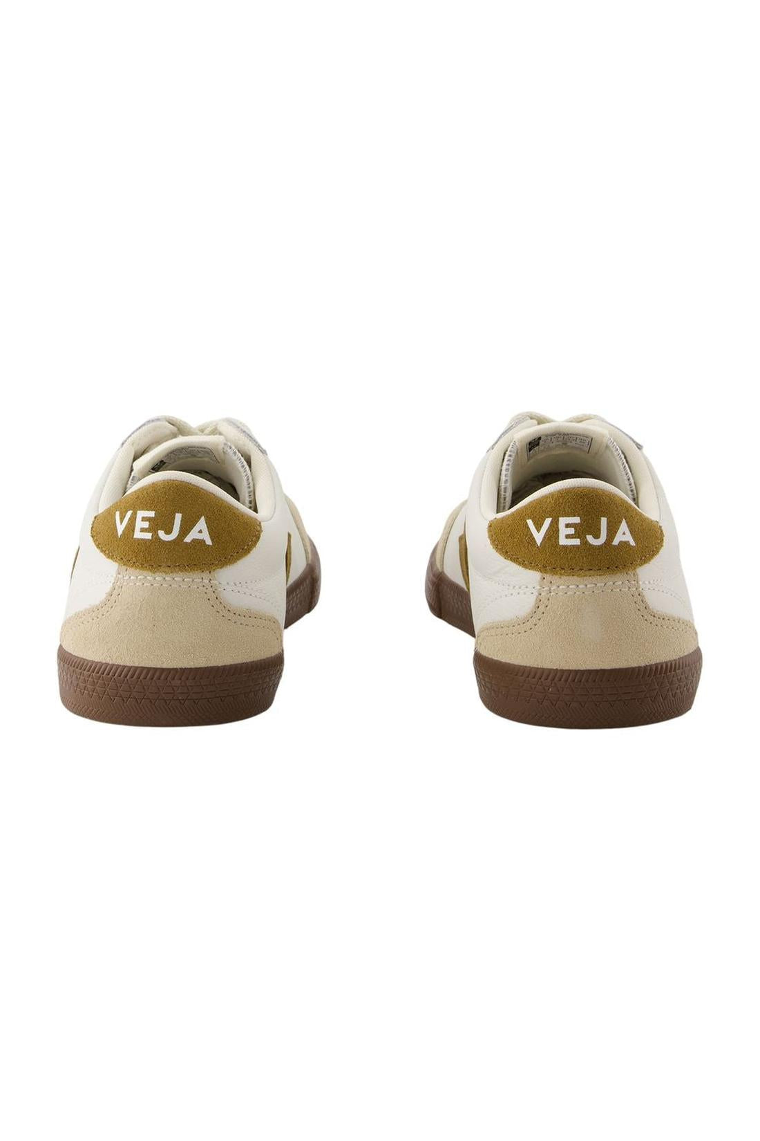 Volleyball Sneakers - Veja - Leder - Weiß