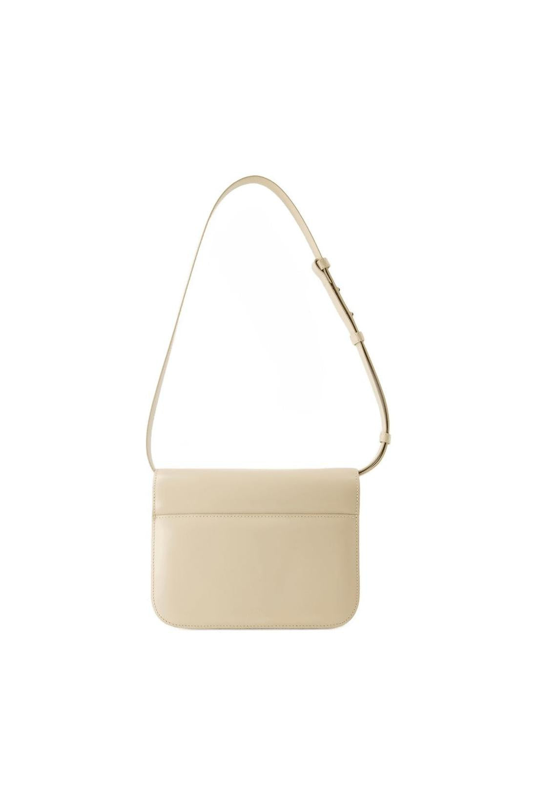 Astra Schultertasche Small - A.P.C. - Leder - Beige