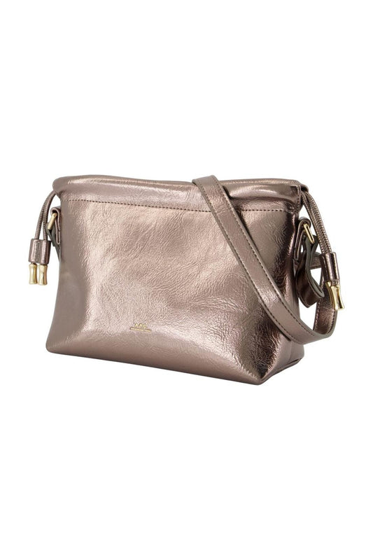 Ninon Mini Schultertasche - A.P.C. - Synthetik - Metallic