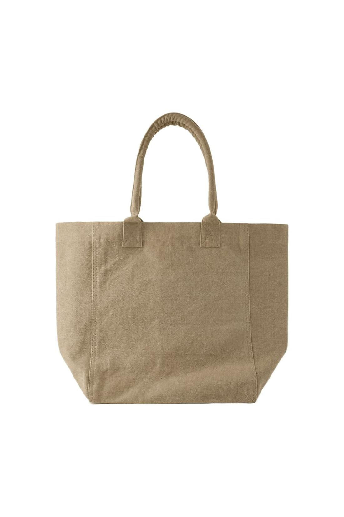 Tote bag Yenky Gz - Isabel Marant - Baumwolle - Beige