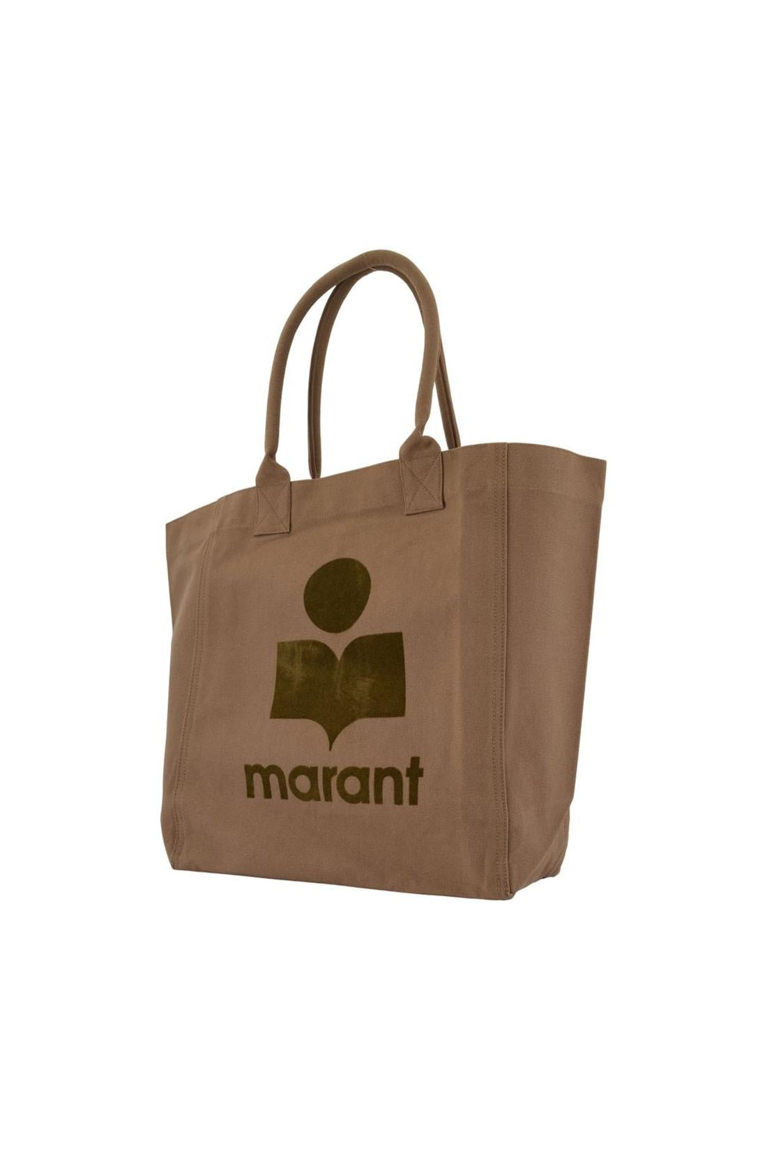 Einkaufstasche Yenky Gz - Isabel Marant - Baumwolle - Khaki