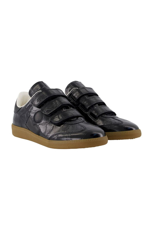 Sneakers Beth Gd - Isabel Marant - Leder - Schwarz
