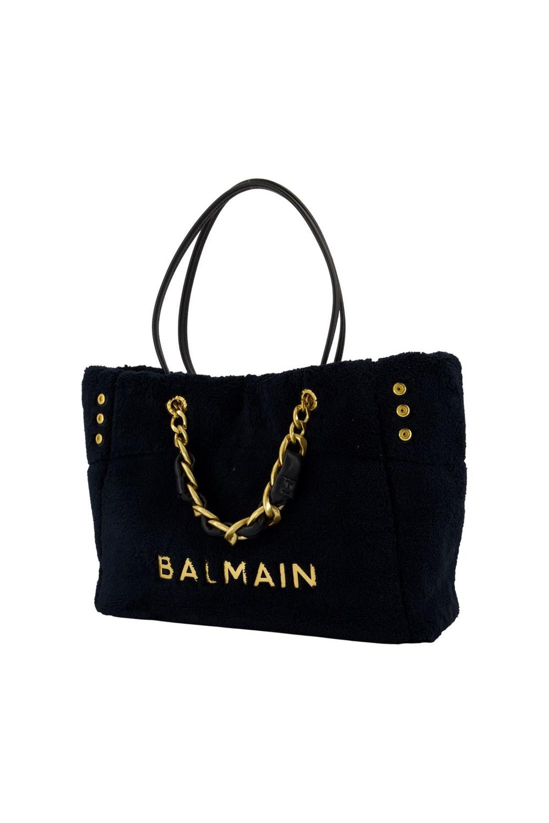 Cabas 1945 Soft Sponge - Balmain - Synthetik - Schwarz