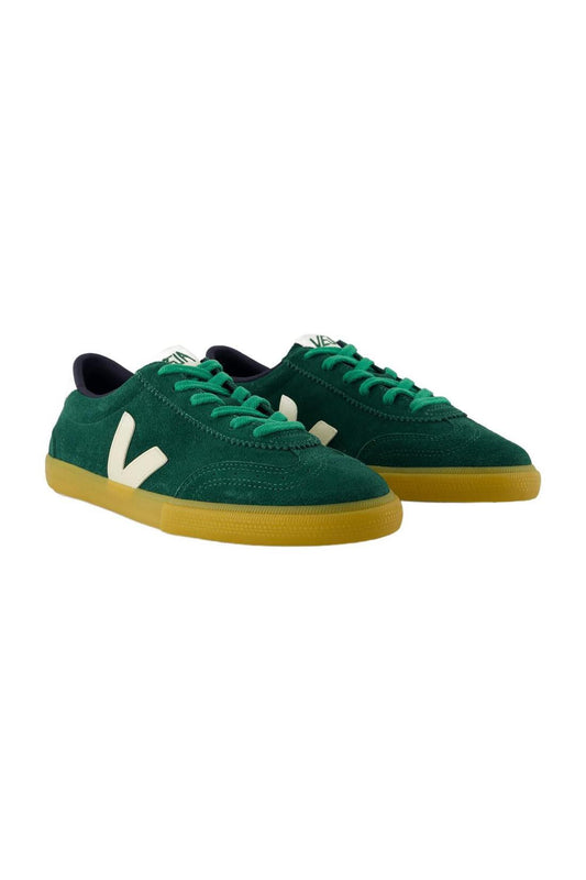 Volleyball Sneakers - Veja - Leder - Grün