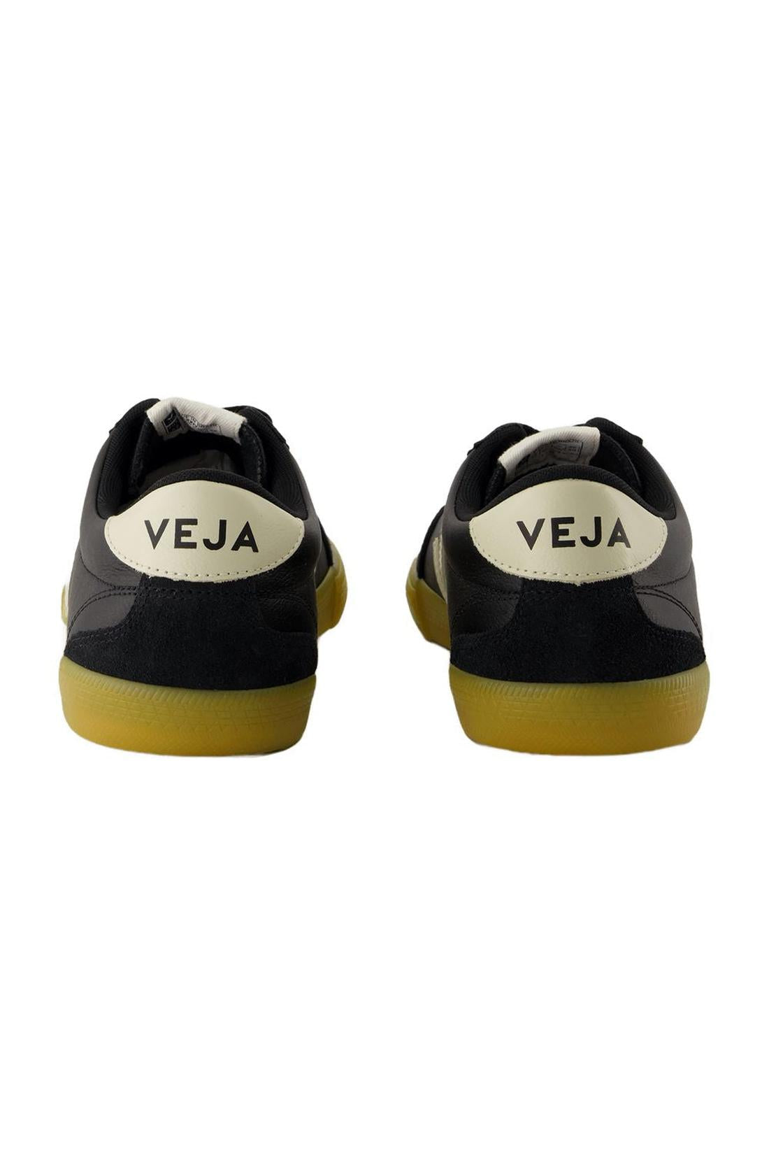 Volleyball Sneakers - Veja - Leder - Schwarz