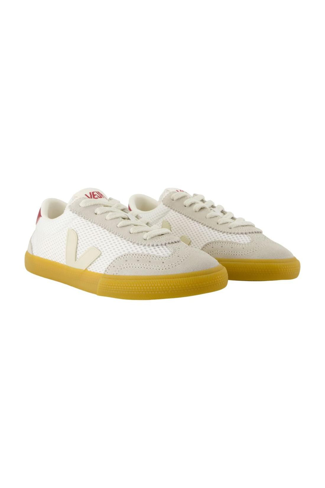 Volleyball Sneakers - Veja - Polyester - Weiß