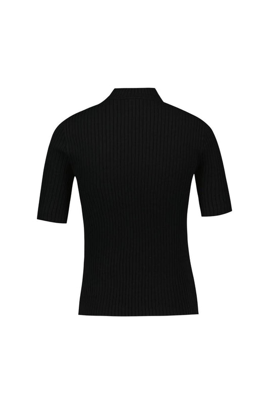 Reedition Jumper T-Shirt - Courreges - Baumwolle - Schwarz