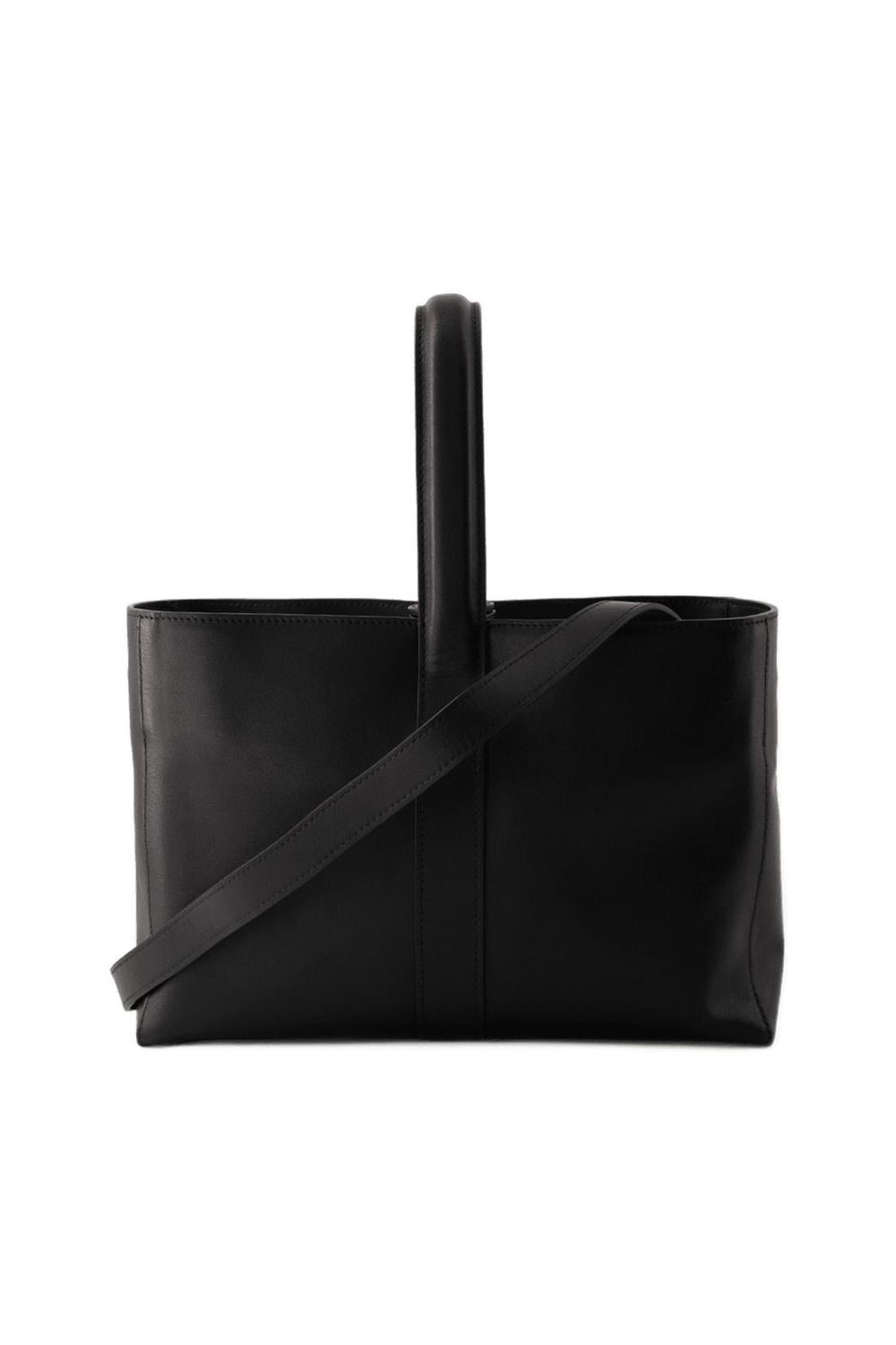 Leonore Handtasche - Ines de la Fressange - Leder - Schwarz