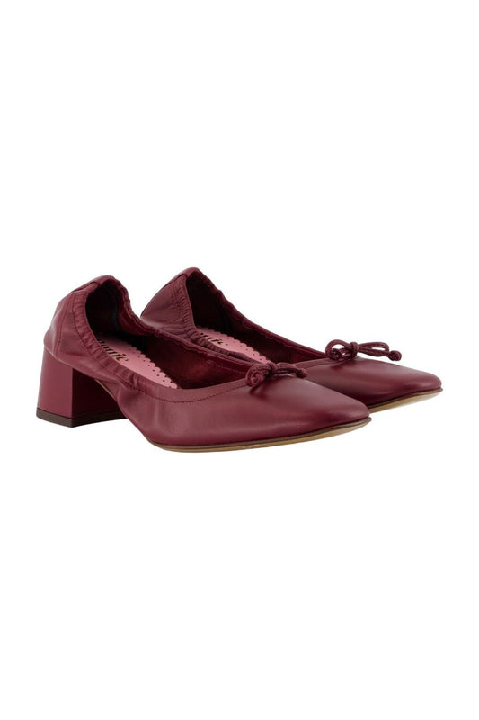 Pumps Nicoise - Rouje - Leder - Bordeaux