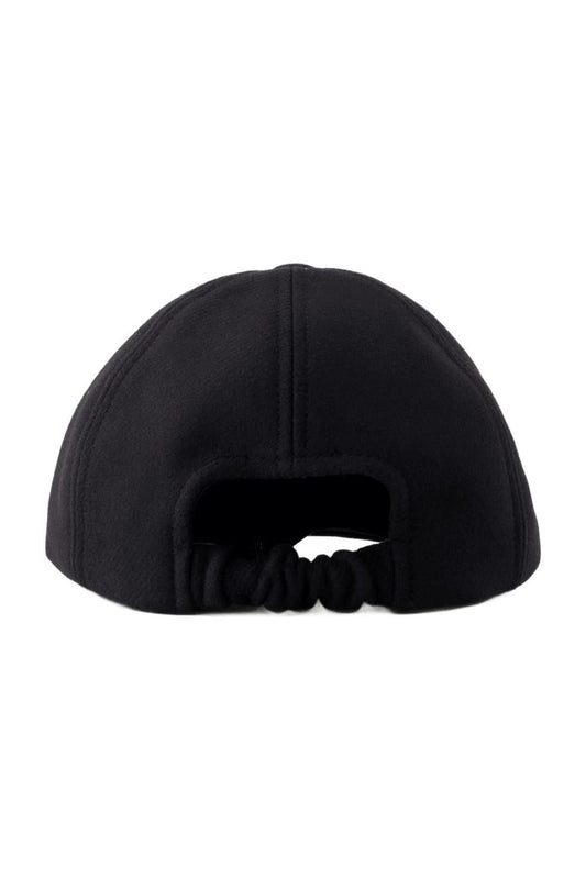 Unisex-Mütze - Patou - Wolle - Schwarz