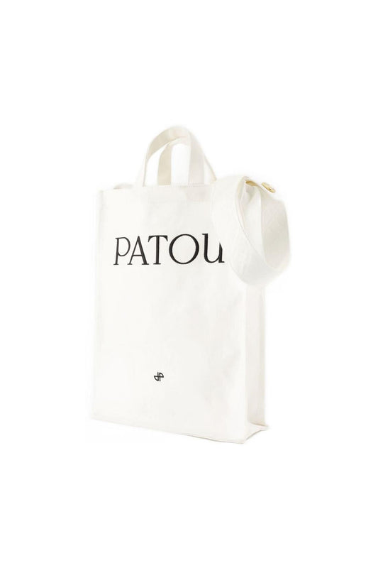 Vertical Cabas - PATOU - Baumwolle - Weiß